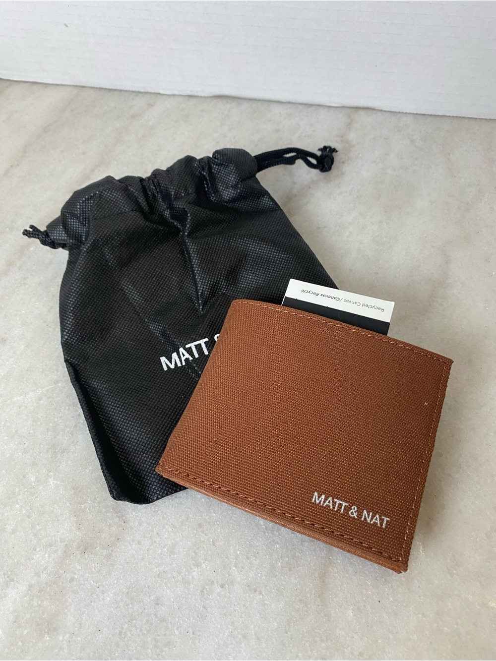 Matt & Nat Brown Men's Rueben Bifold Card Wallet